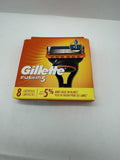 Gillette Razor Blades Refill Cartridges Fusion 5 5 Blade 8 Pk