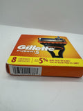 Gillette Razor Blades Refill Cartridges Fusion 5 5 Blade 8 Pk