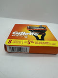 Gillette Razor Blades Refill Cartridges Fusion 5 5 Blade 8 Pk