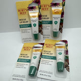 (4) Burt's Bees Rescue Lip Relief With Shea Butter And Echinacea COMBINE SHIP