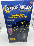 Star Belly Pink Purple Unicorn Toy Plush Stuff Animal Night Light Ceiling Wall