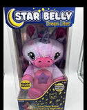 Star Belly Pink Purple Unicorn Toy Plush Stuff Animal Night Light Ceiling Wall