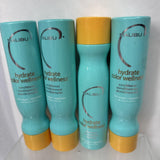 (4) Malibu C Hydrate Color Wellness Shampoo & Conditioner Hair Vegan  9 oz