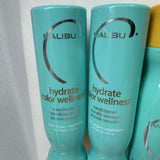 (4) Malibu C Hydrate Color Wellness Shampoo & Conditioner Hair Vegan  9 oz