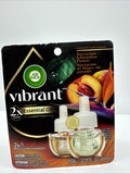 AIR WICK Vibrant 2 Refills Nectarine & Paradise Flower Freshener COMBINESHIP