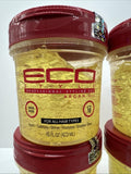(4) ECO Style Argan Oil  Styling Gel Conditioner Max Hold Shine 32 HUGE 16oz