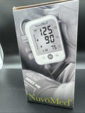 NuvuMed Electronic Audible Arm Blood Pressure Monitor Adjustable Cuff Memory