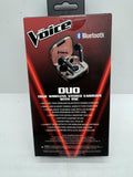 The Voice Duo True Wireless Stereo Earbuds Mic Black Charging Case COMBINESHIP