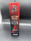 The Voice Duo True Wireless Stereo Earbuds Mic Black Charging Case COMBINESHIP