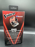 The Voice Duo True Wireless Stereo Earbuds Mic Black Charging Case COMBINESHIP