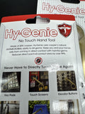 (2) Hy-Genie Brass No Touch Hand Tool One Size Brass Copper Keyring COMBINESHIP