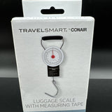 TravelSmart Conair Luggage Scale & Tape Measure Weigh TS602XR Handheld Travel