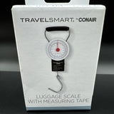 TravelSmart Conair Luggage Scale & Tape Measure Weigh TS602XR Handheld Travel