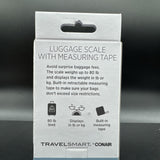 TravelSmart Conair Luggage Scale & Tape Measure Weigh TS602XR Handheld Travel