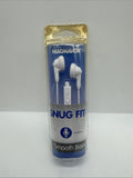 White  Magnavox SNUG FIT+  Gummy Earbuds Microphone Smooth Bass COMBINESHIP