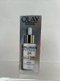 Olay Collagen Peptide24 Max 2X Serum Fragrance-Free 40mL/1.3 fl oz COMBINESHIP