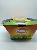 OFF! Citronella Triple Wick 23 Oz Candle Bucket Backyard Table Top COMBINESHIP
