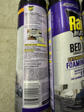 (4) Raid Max Bed Bug Foaming Spray Crack Crevice 17.5 oz Extended Protection