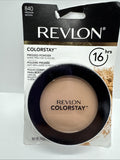 Revlon 840 Medium ColorStay Pressed Powder Compact Setting Long Wear COMBINESHIP