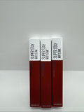 (3) Maybelline 117 Ground Breaker Super Stay Matte Ink Liquid Lipstick Brick Red