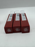 (3) Maybelline 117 Ground Breaker Super Stay Matte Ink Liquid Lipstick Brick Red