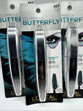 (3) L'Oreal 867 Black Voluminous Butterfly Lash Lengthening Mascara COMBINE SHIP