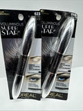 (2) L'oreal 623 Black Brown Voluminous Super Star Primer & Mascara COMBINESHIP