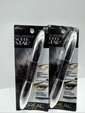 (2) L'oreal 623 Black Brown Voluminous Super Star Primer & Mascara COMBINESHIP