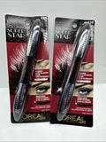 (2) L'oreal 626 Red Carpet Black Voluminous Super Star Primer & Mascara Reflect