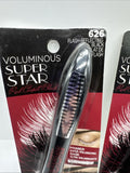 (2) L'oreal 626 Red Carpet Black Voluminous Super Star Primer & Mascara Reflect