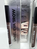 (2) L'Oreal 573 Warm Brunette Unbelieva-Brow Gel Tinted Waterproof COMBINESHIP