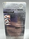 (2) L'Oreal 573 Warm Brunette Unbelieva-Brow Gel Tinted Waterproof COMBINESHIP