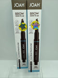 (2) JOAH Ash Brown Brow Down To Me Brow Pencil & Gel 2-in-1 COMBINESHIP