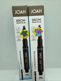 (2) JOAH Ash Brown Brow Down To Me Brow Pencil & Gel 2-in-1 COMBINESHIP