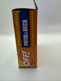 OFF! Backyard Mosquito Repellent Coils (6 Refills), for Outdoor Patios