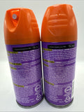 (2) OFF! Family Care Insect Repellent Picaridin Aerosol Spray Deet Free 5 oz