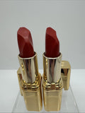 (2) L'Oreal 186 Lovely Red Colour Riche Satin Lipstick Hydration COMBINESHIP