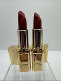 (2) L'Oreal 185a Prosperous Red Colour Riche Satin Lipstick Hydrate COMBINESHIP