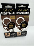 (2) L.A GIRL Soft Brown BROW POMADE Smudge Proof Water Resistant Gel COMBINESHIP