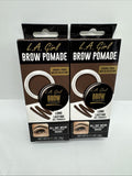 (2) L.A GIRL Soft Brown BROW POMADE Smudge Proof Water Resistant Gel COMBINESHIP