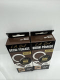 (2) L.A GIRL Soft Brown BROW POMADE Smudge Proof Water Resistant Gel COMBINESHIP