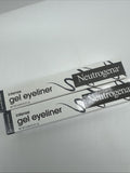 (2) Neutrogena Intense Gel Eyeliner with Antioxidant Vitamin E Water-Resistant
