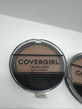 (2) COVERGIRL 400 Ebony TruBlend So Flushed High Pigmented Bronzer COMBINESHIP