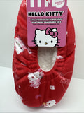 Hello Kitty Shoes Slippers Snuggle Toes SZ 4-10 Pink Red Valentine Sanrio Cupid