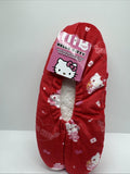 Adult Hello Kitty Shoes Slippers Snuggle Toes SZ 4-10 Pink Red Valentine Cupid