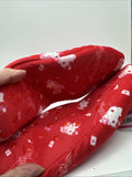 Adult Hello Kitty Shoes Slippers Snuggle Toes SZ 4-10 Pink Red Valentine Cupid