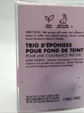 E.L.F. Complexion Sponge Trio, 3 Sponges For Precise Coverage COMBINESHIP