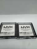 (2) NYX CSWSM11 Brightening Translucent Can't Stop Won't Stop Mattifying Powder