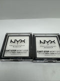 (2) NYX CSWSM11 Brightening Translucent Can't Stop Won't Stop Mattifying Powder
