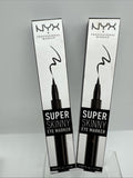 (2) NYX SSEM01 Carbon Black Super Skinny Eye Marker Eyeliner COMBINESHIP